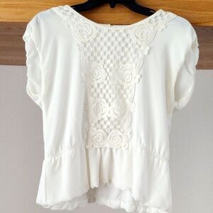 M.S.S.P. Boho Grace Peplum Top